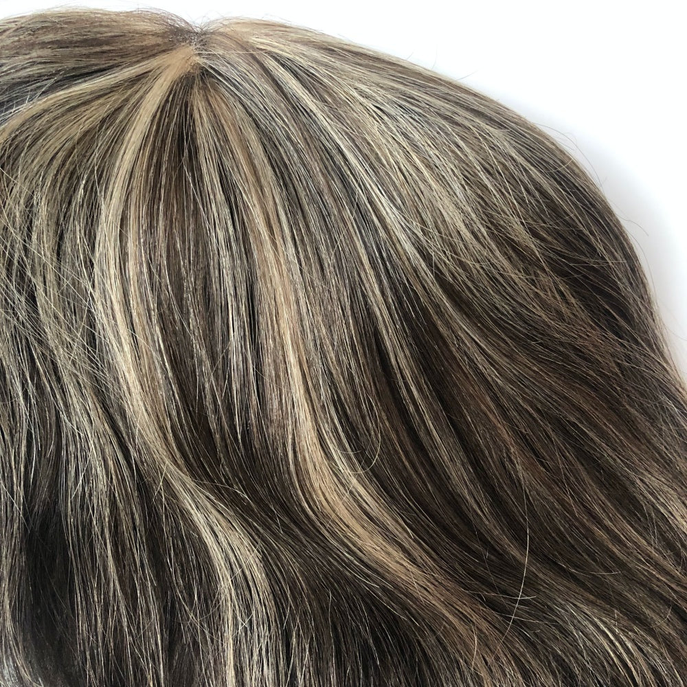 real hair toppers for short hair