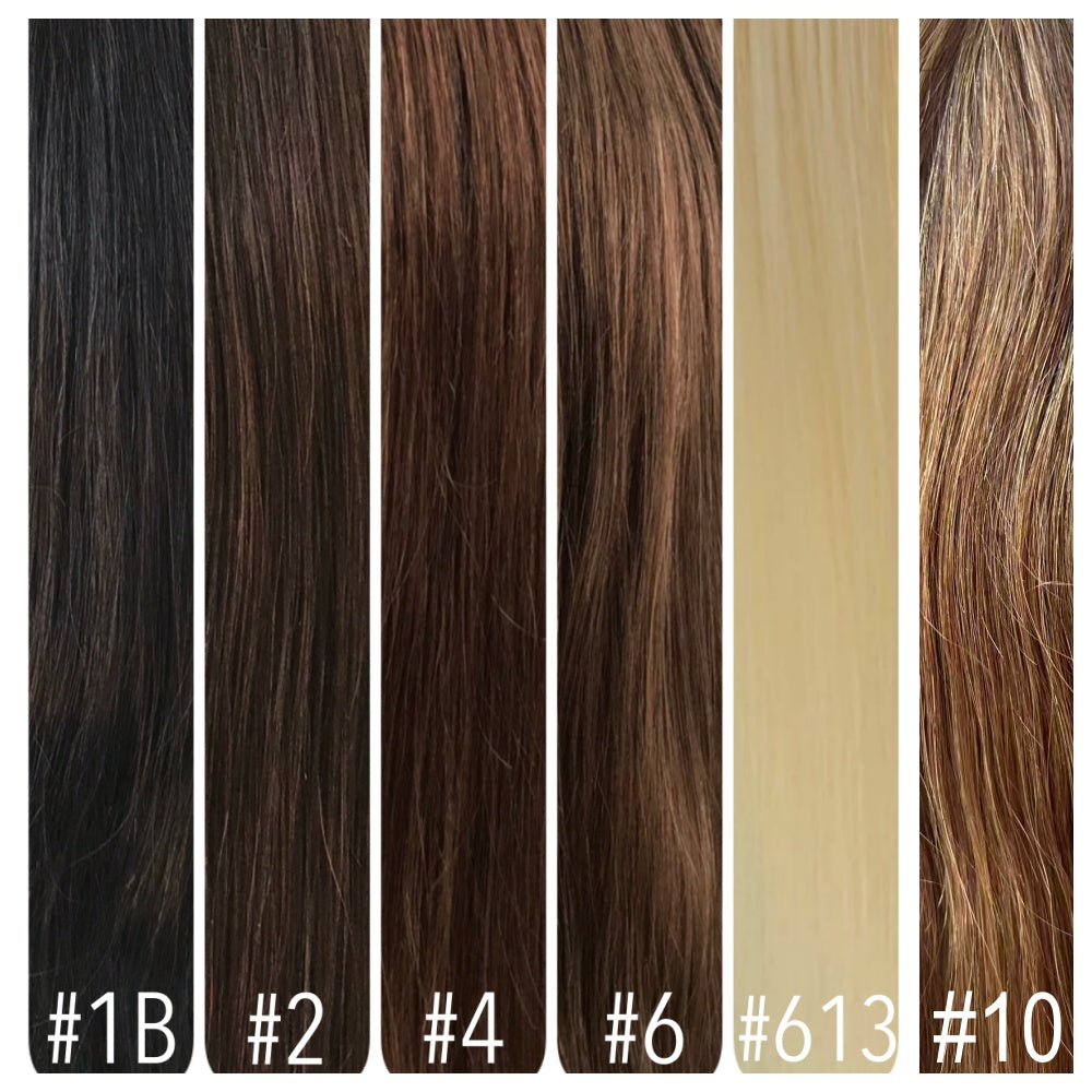 easy fit hair topper color chart