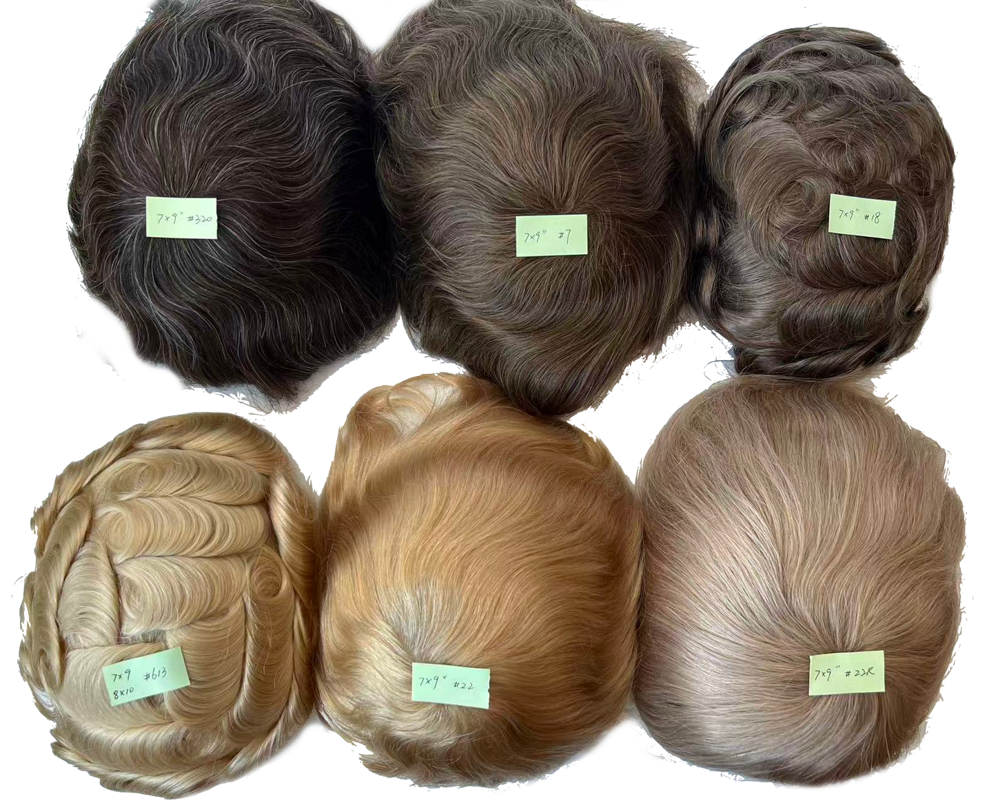 Clearance Sale - Full French/Swiss Lace Men's Hairpieces