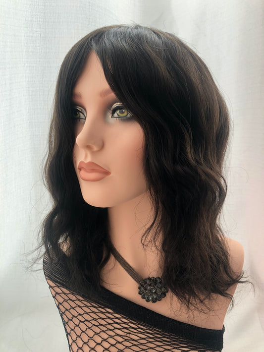 easy fit hair lace front hair topper for women