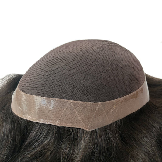 fine mono hairpiece for men