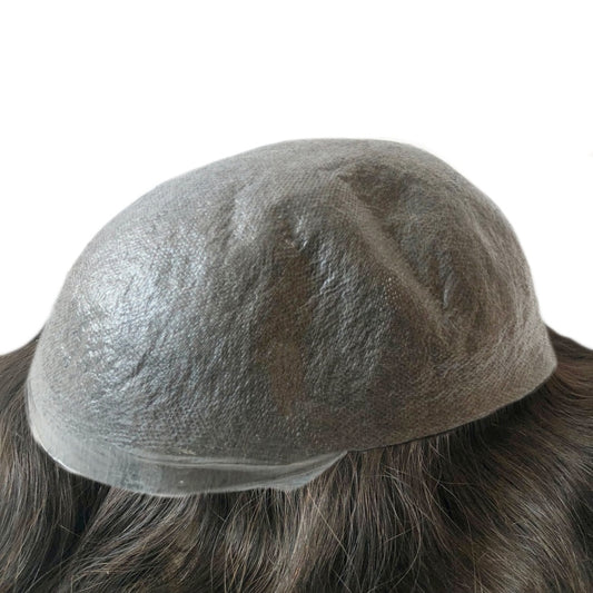 0.02mm Ultra Thin Skin Hairpieces For Men (V-looped) (EFM05)