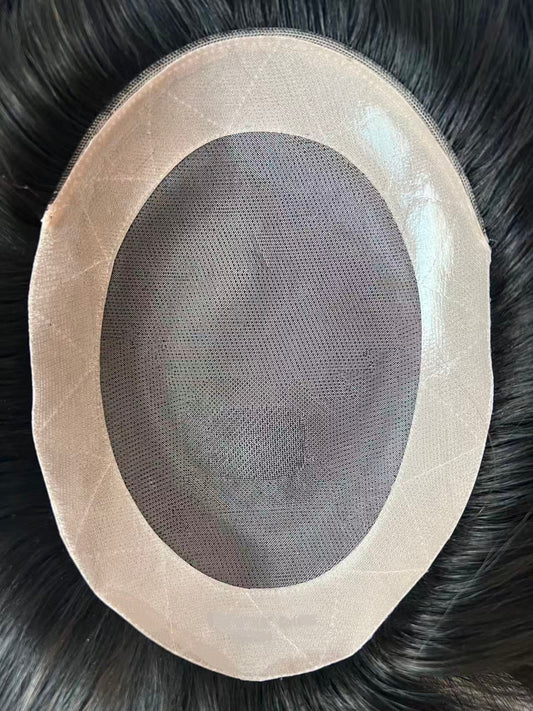 Durable Fine Mono Hair Topper For Women (EF-W-3)