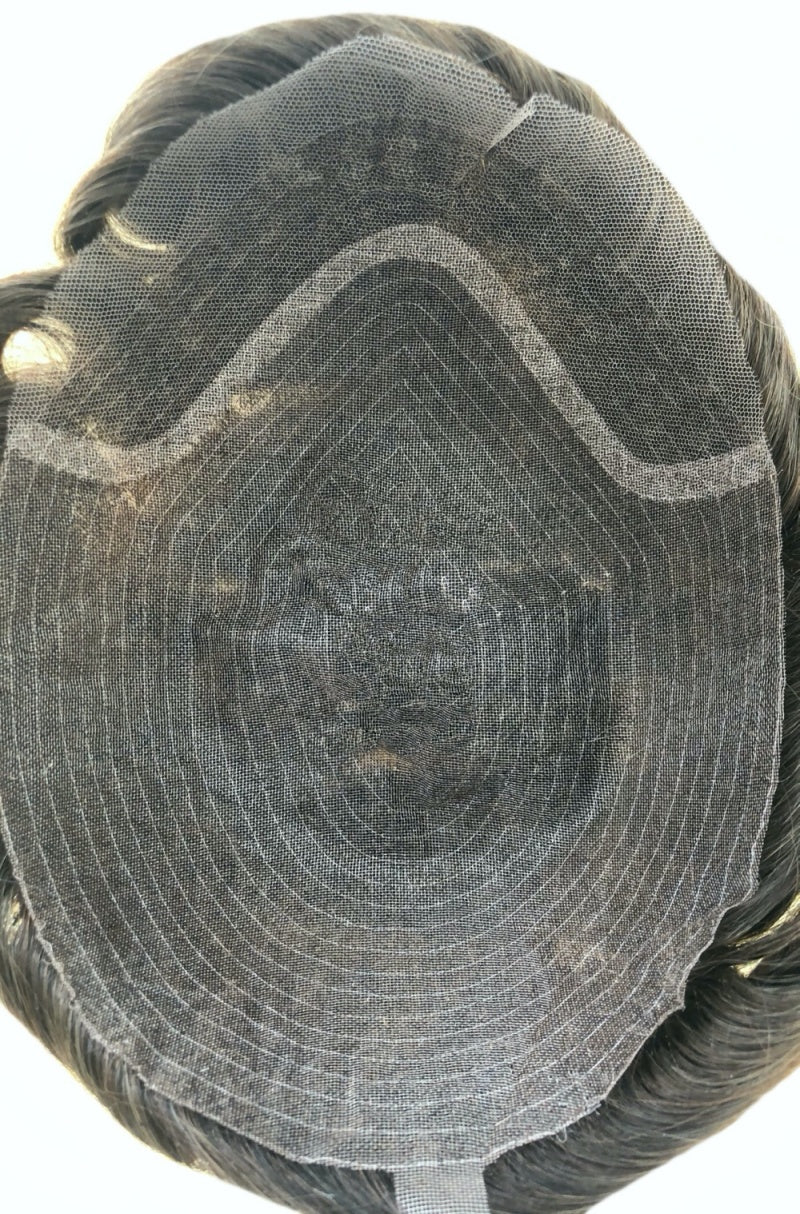 lace throughout hairpiece for men