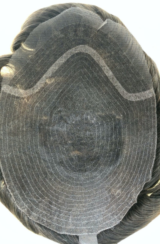 lace throughout hairpiece for men